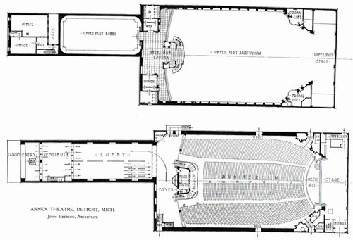 Annex Theatre - Annex Floor Plan From John Lauter